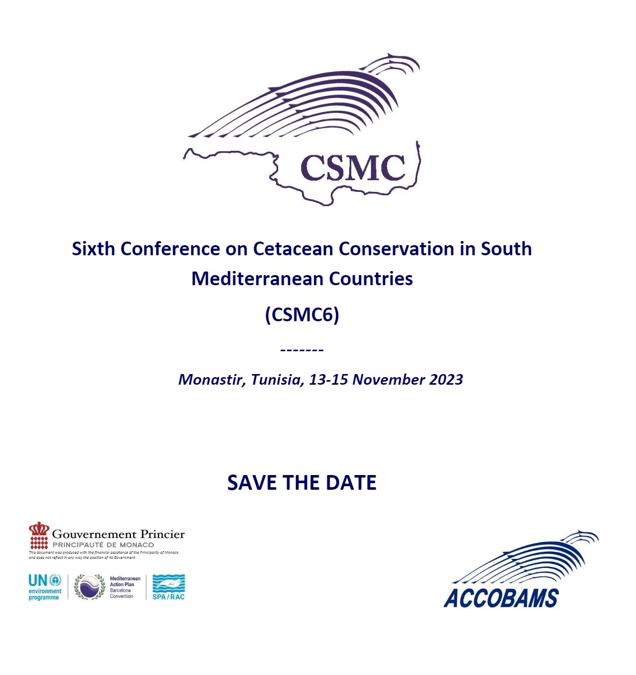 Güney Akdeniz Ülkelerinde Deniz Memelilerini Korumaya ilişkin ACCOBAMS Altıncı Konferansı (13-15 Kasım 2023)