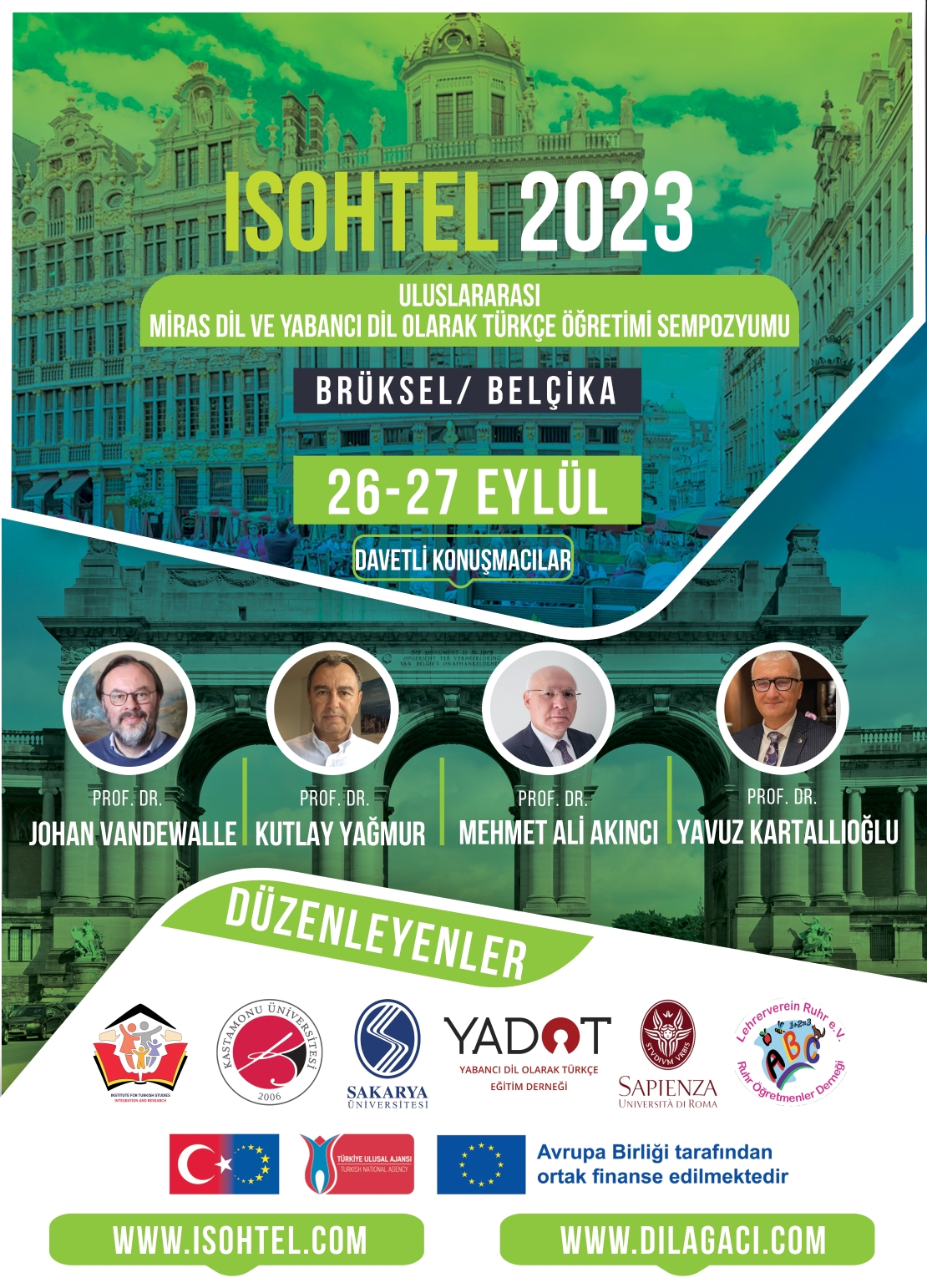 Uluslararası Miras Dil ve Yabancı Dil Olarak Türkçe Öğretimi Sempozyumu (26-27 Eylül 2023)