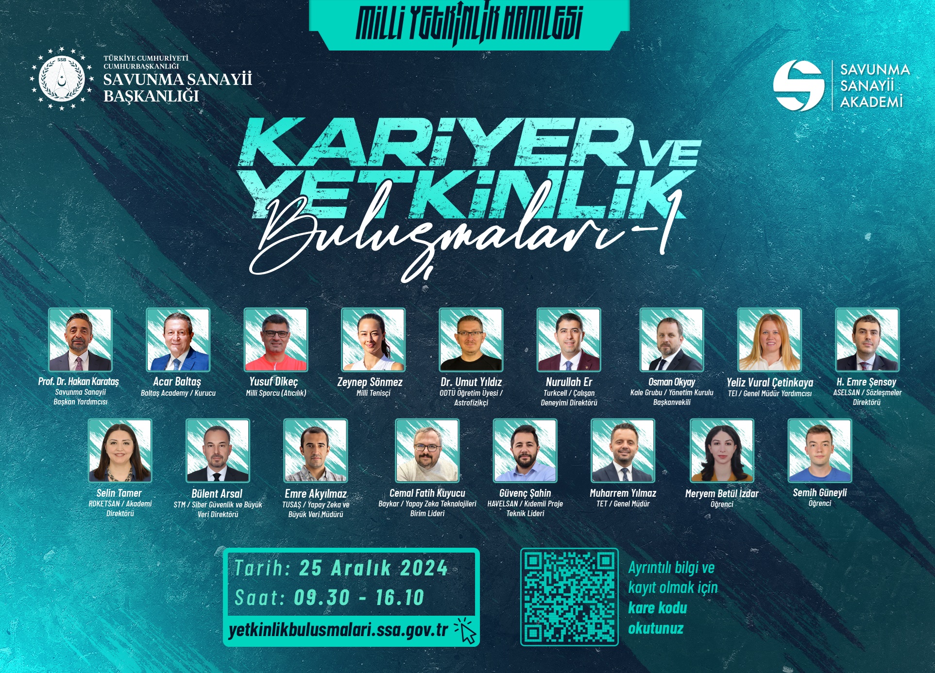 Milli Yetkinlik Hamlesi Projesi kapsamında “Kariyer ve Yetkinlik Buluşmaları” Etkinliği