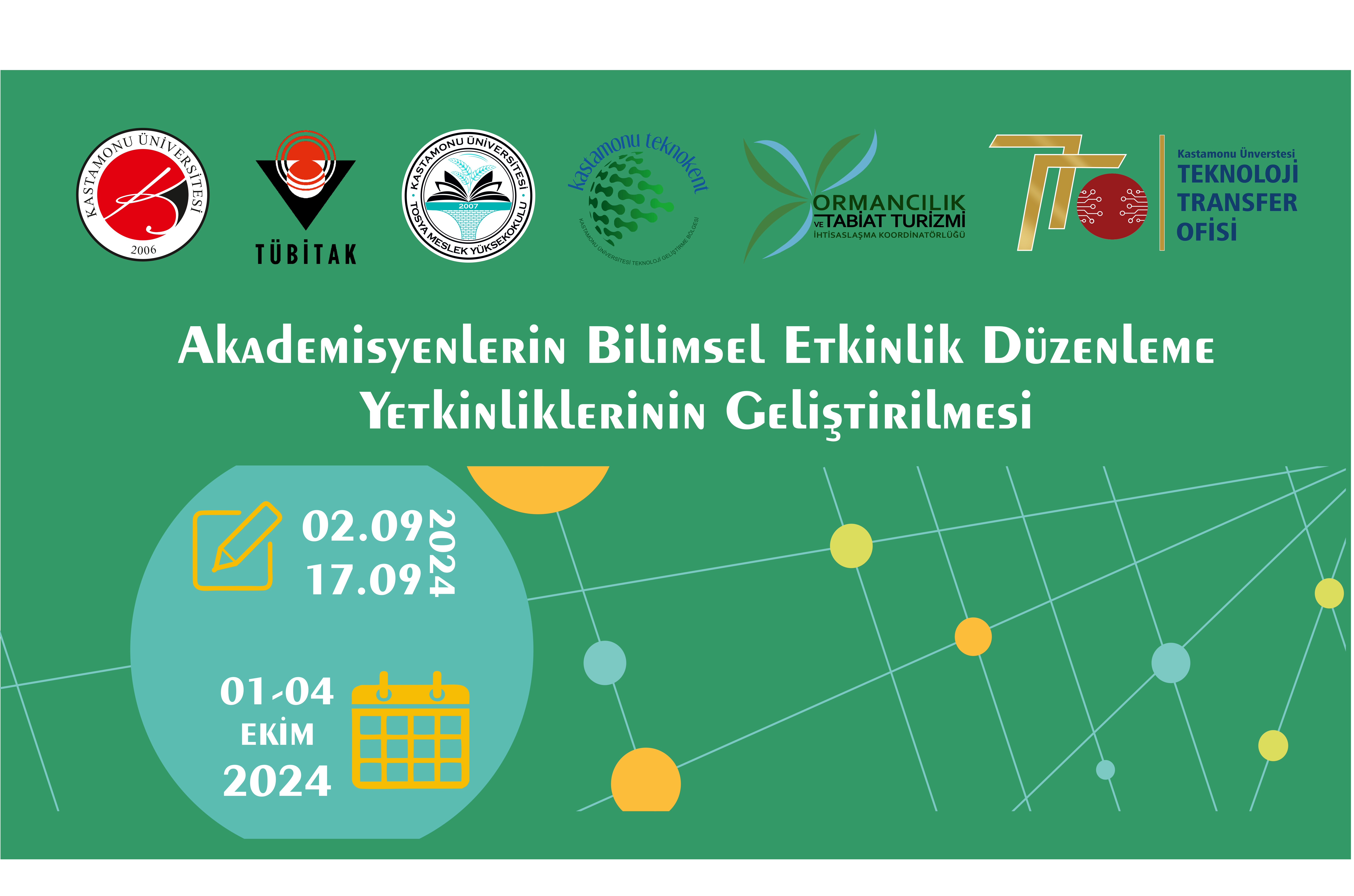 TÜBİTAK-BİDEB 2237 A- Bilimsel Eğitim Etkinliklerini Destekleme Programı kapsamında desteklenen,