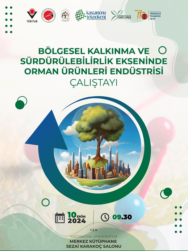 Bölgesel Kalkınma ve Sürdürülebilirlik Ekseninde Orman Ürünleri Endüstrisi Çalıştayı (10 Ekim 2024)